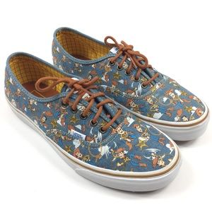 Disney x Vans Authentic Toy Story Woody shoe 10.5